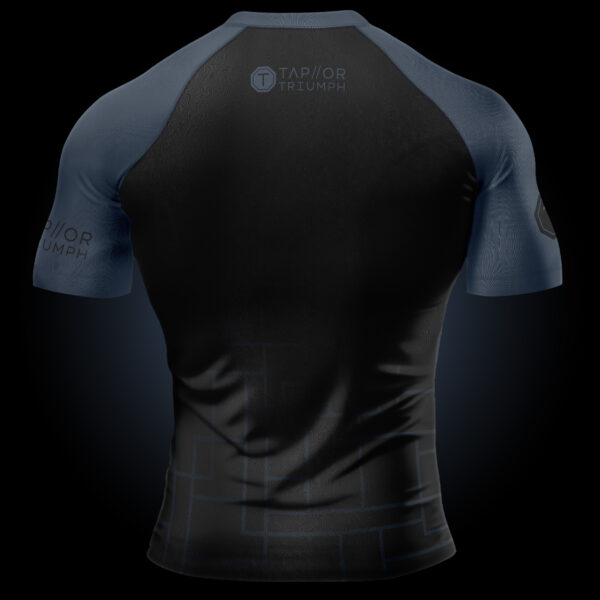 Black and Blue Rash Guard - Image 3